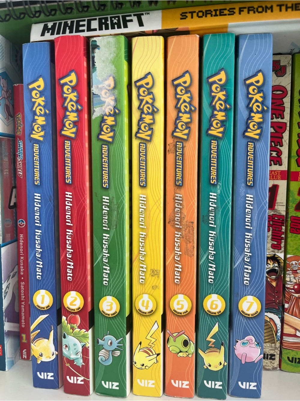 Pokemon book set 1-7